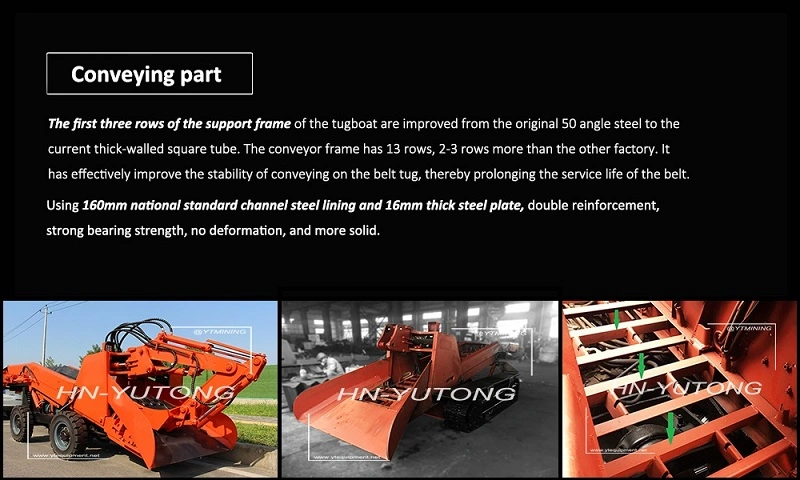 Zwy120 Small and Medium Scale Underground Mucking Loading Machine