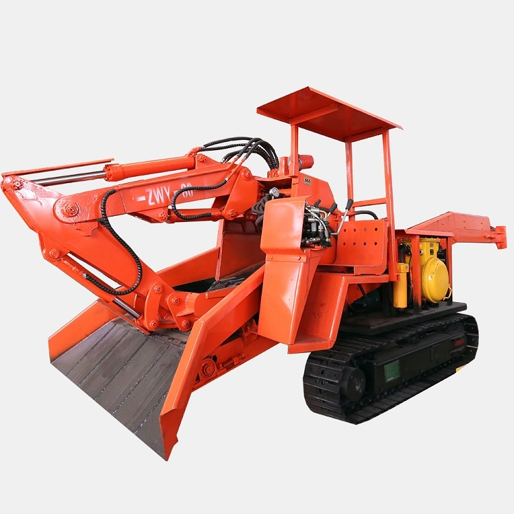 Pretty Quality Zwy-80 Underground Coal Mine Tunnel Crawler Mining Mucking Loader