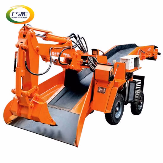 Blet Conveyor Type Mucking Machine Underground Mining Mucking Loader
